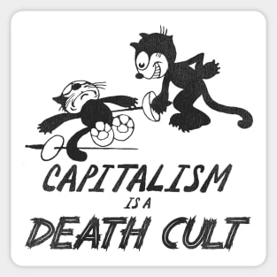 Felix the Cat ● Capitalism is a Death Cult Sticker